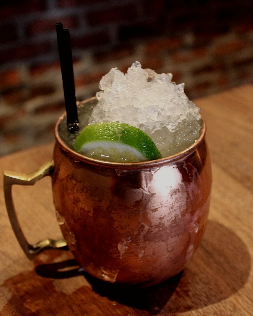 Moscow Mule im Kupferbecher